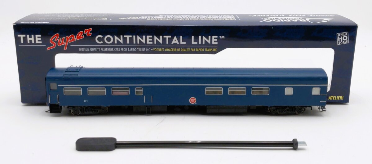 Rapido Trains 103039 HO Missouri Pacific Cafe-Bar-Lounge #571