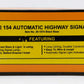 MTH 30-1074 O Automatic Highway Flasher Signal No. 154