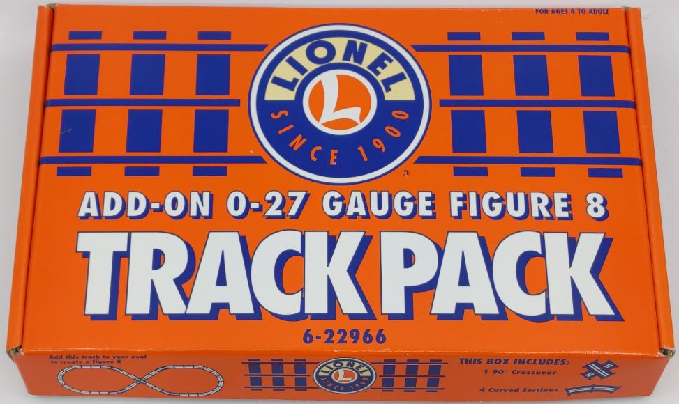 Lionel 6-22966 O27 Add-On Figure-8 Track Pack