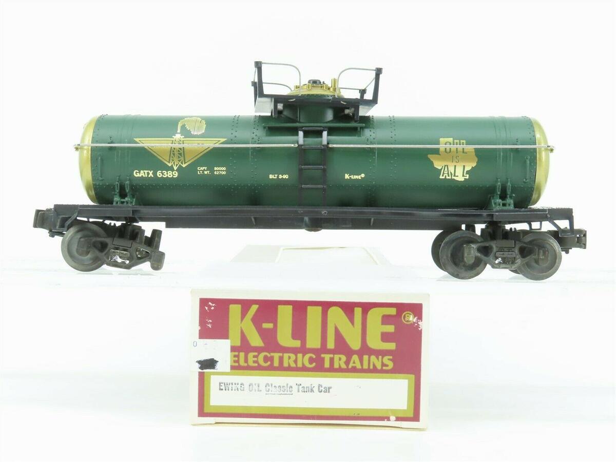 K-Line K6389 O Gauge TTOS Ewing Oil Tank Car LN/Box