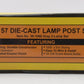 MTH 30-1068 O #57 Gray Broadway & Main Street Corner Lamp Set (Pack of 2)