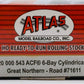 Atlas 20000543 HO GN ACF® 6-Bay Cylindrical Hopper #71611