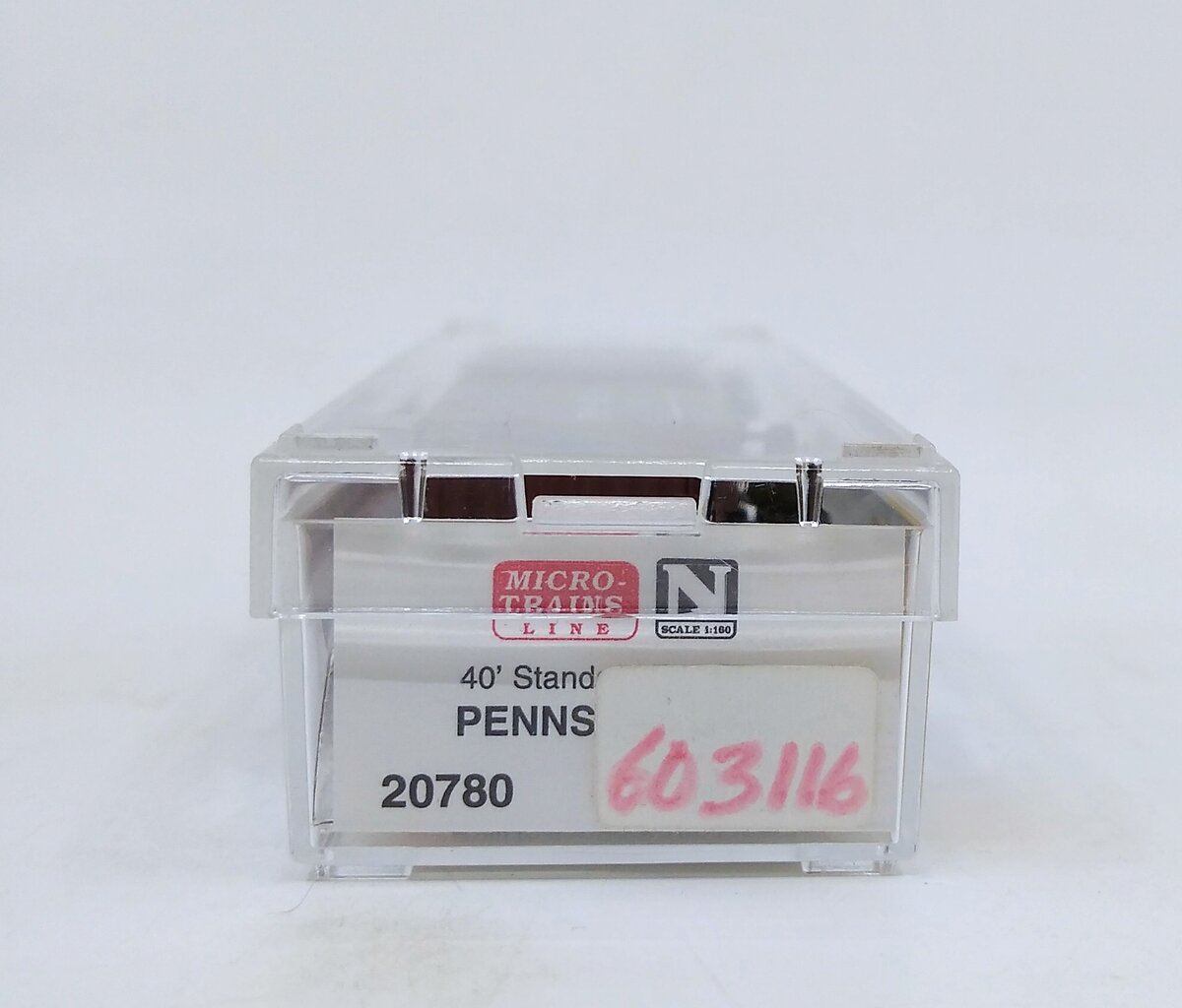 Micro-Trains 02000780 N Pennsylvania 40' Standard Single Door Boxcar #603116