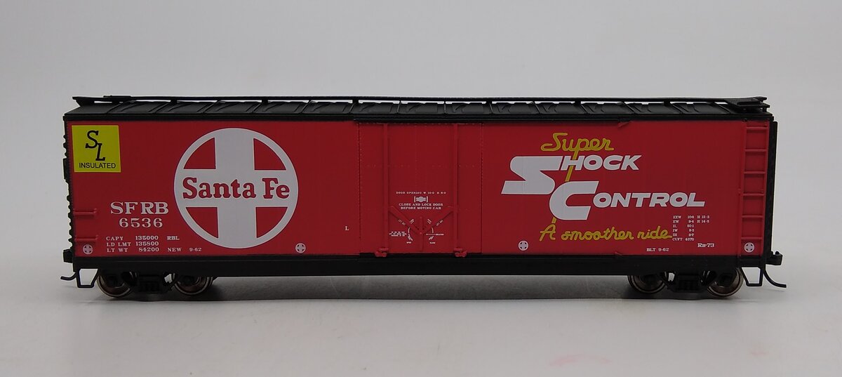 Rivarossi HR6334 HO Santa Fe Railroad SFRB Box Car Plug Door #6536
