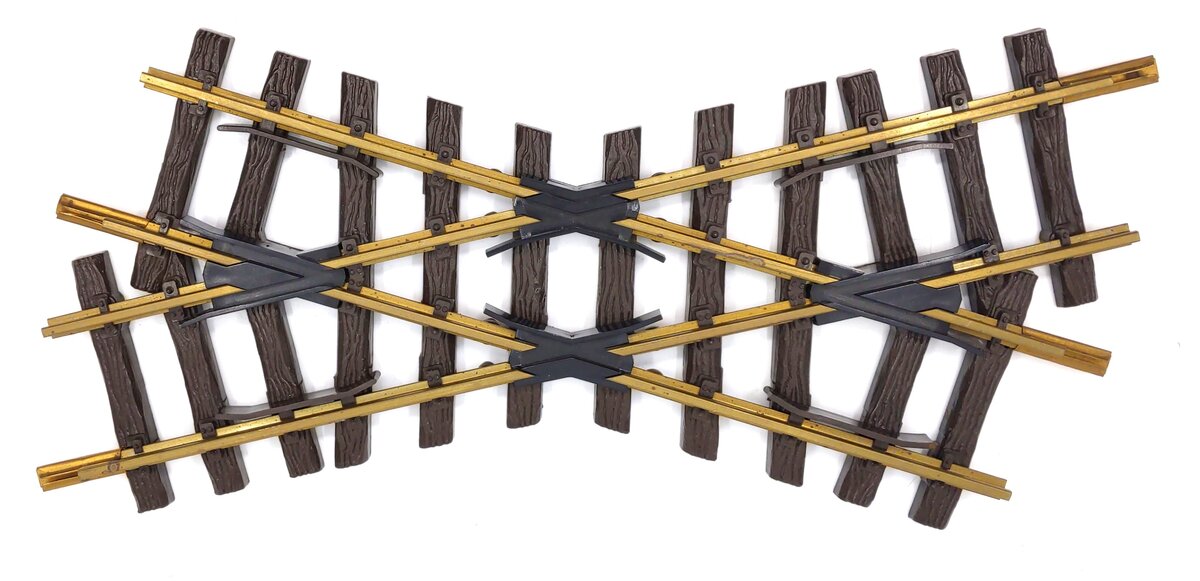 LGB 1300 G Gauge R1 30 Degree Crossing Track LN/Box