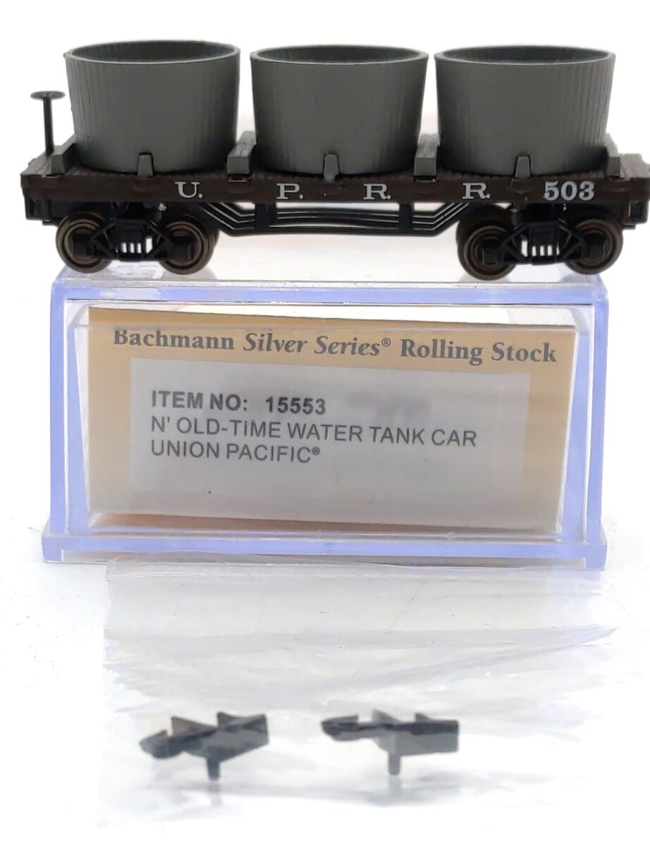 Bachmann 15553 N Union Pacific Old-Time Water Tank Car #503