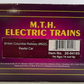 MTH 20-94185 O Gauge British Columbia Railway Reefer Car #822 EX/Box