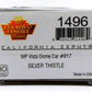 Broadway Limited 1496 HO WP Silver Thistle California Zephyr Vista Dome Car #817