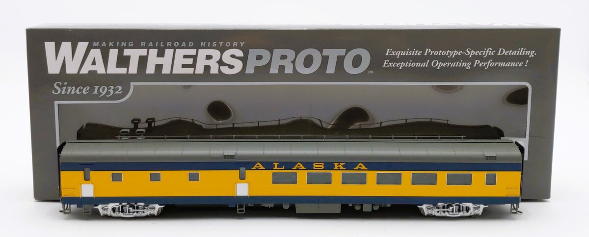 Walthers 920-12550 HO Alaska Railroad 85' ACF 48-Seat Dining Car