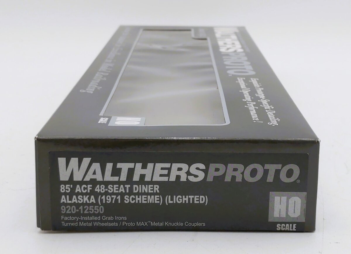 Walthers 920-12550 HO Alaska Railroad 85' ACF 48-Seat Dining Car