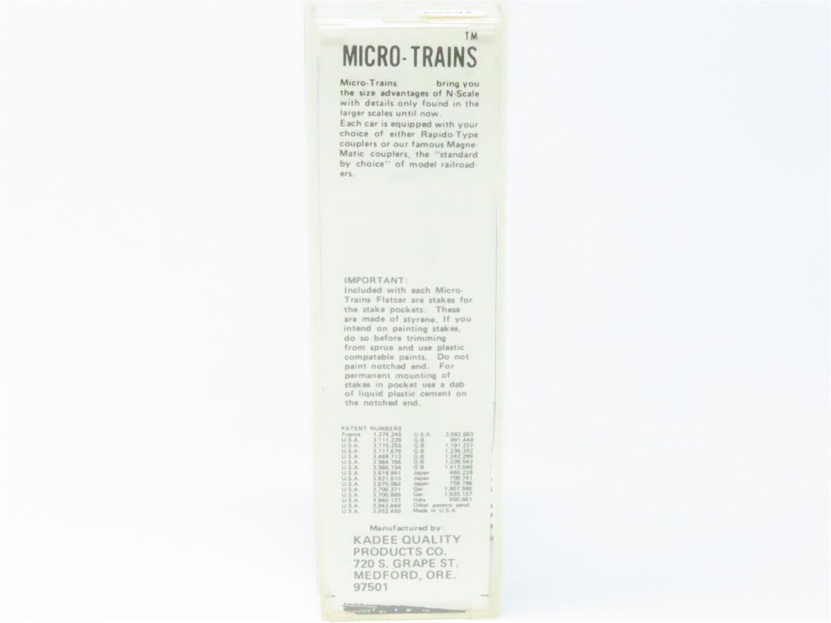 Micro-Trains 04500010 N Illinois Central Gulf 50' Fishbelly Side Flatcar #60698