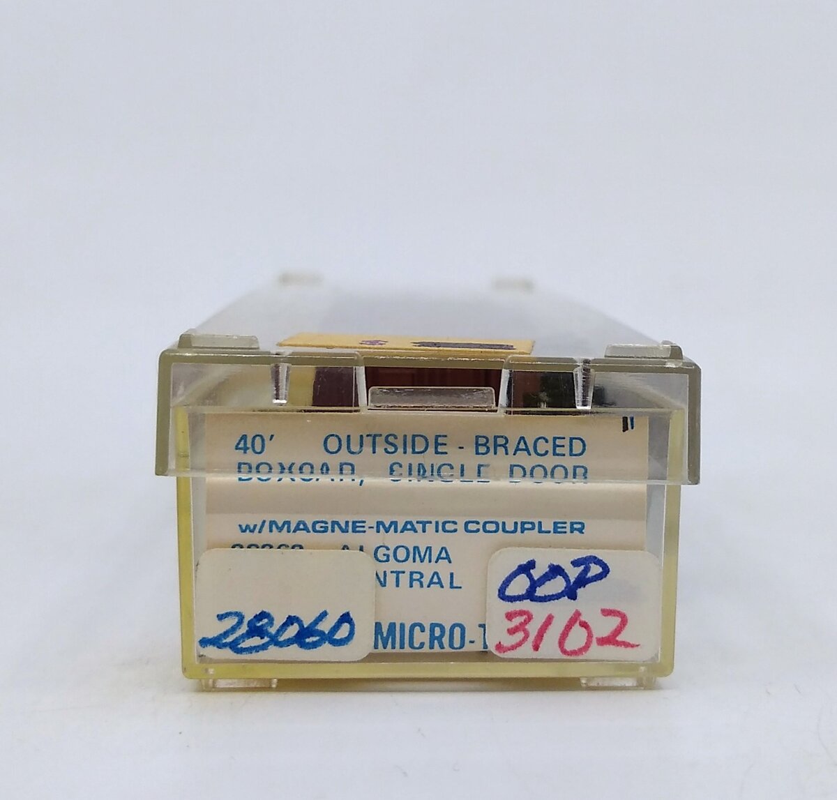 Micro-Trains 02800060 N Algoma Central 40' Single Door Boxcar #3102
