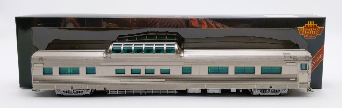 Broadway Limited 1023 HO California Zephyr Vista Dome w/Conductor Space