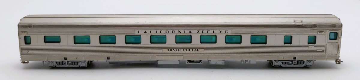 Broadway Limited 1521 HO WP Silver Poplar California Zephyr Sleeper Car #872