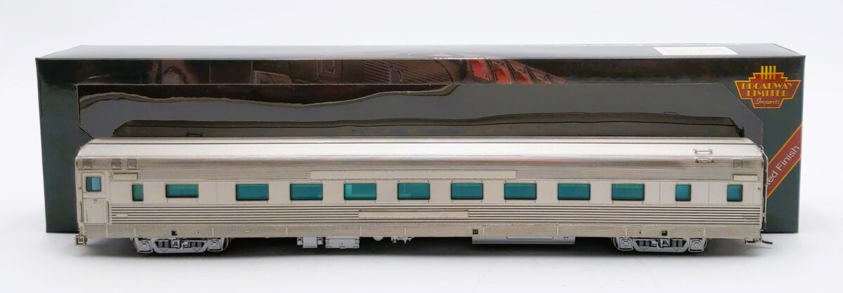 Broadway Limited 1027 HO Unlettered & Unnumbered California Zephyr Sleeper Car