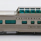 Broadway Limited 1497 HO CB&Q Silver Rifle California Zephyr Vista Dome #4720