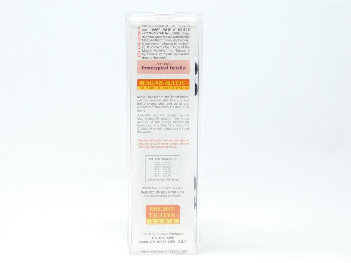 Micro-Trains 02100220 N MTL Route of the Magne-Matic 40' Plug Door Boxcar #1000