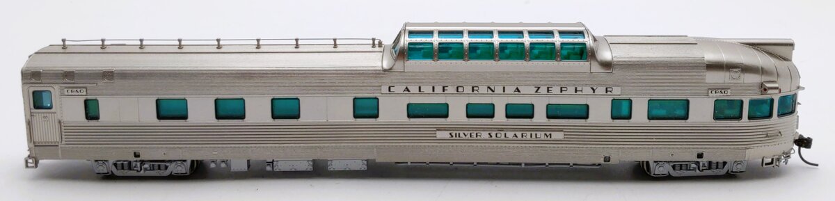 Broadway Limited 1528 HO CB&Q Silver Solarium California Zephyr