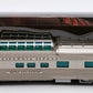 Broadway Limited 1528 HO CB&Q Silver Solarium California Zephyr Vista Dome #377