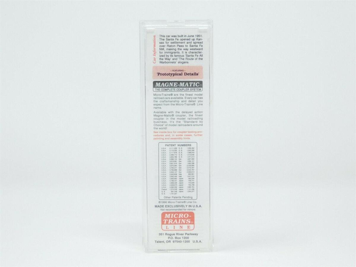 Micro-Trains 02100110 N Santa Fe 40' Standard Plug Door Boxcar #149953