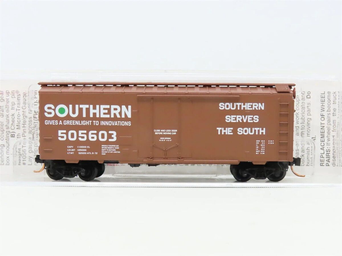 Micro-Trains 02100100 N Southern Railway 40' Standard Plug Door Boxcar #505603