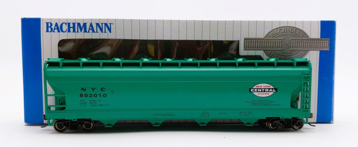 Bachmann 17520 HO New York Central 56' ACF Center-Flow Covered Hopper #892010