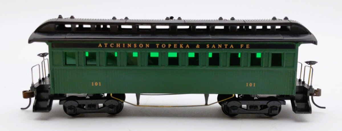Mantua 716100 HO Santa Fe 1890 Wood Passenger Coach #101