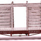 Bachmann 26877 On30 Sandy River & Rangeley Lake Pulpwood Car w/ Cast Resin Load