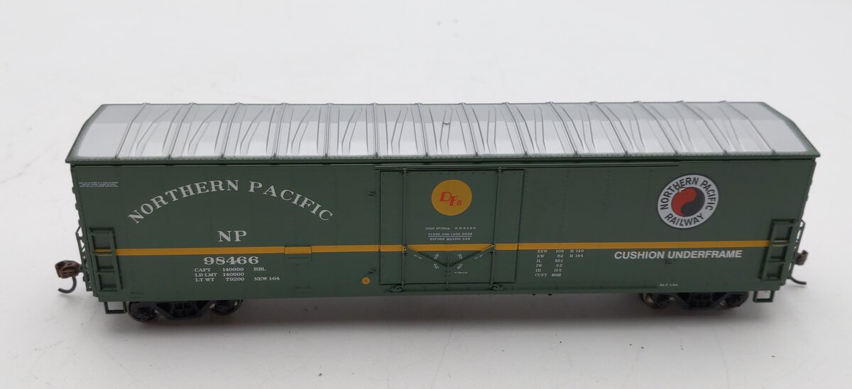 Athearn 76140 HO Northern Pacific 50' Youngstown Plug Door Boxcar #98466