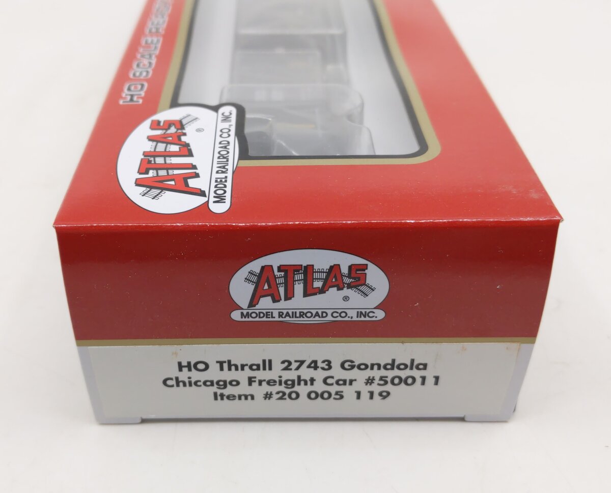 Atlas 20005119 HO Chicago Freight Car CRDX Thrall 2743 Gondola Car #50011
