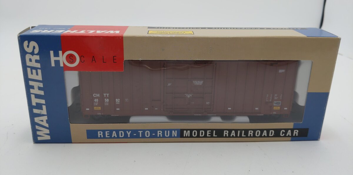 Walthers 932-7108 HO CHTT Gunderson 50' Hi-Cube Paper Box Car #405092 LN/Box