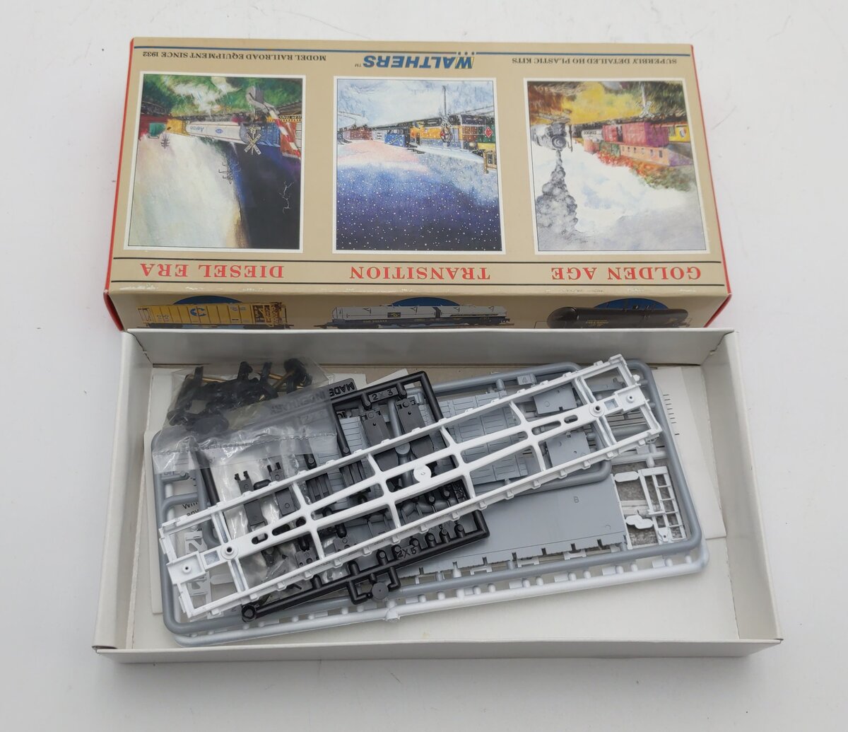 Walthers 932-3755 HO Scale Soo Line 54' GSC Flat Car Kit #5573