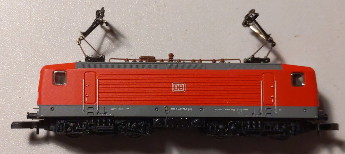 Marklin 88437 Z DB AG Class 143 General-Purpose Electric Locomotive