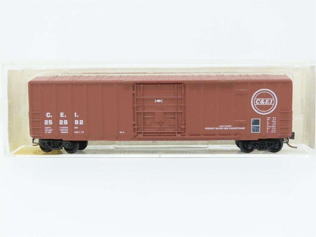 Micro-Trains 02700030 N C&EI 50' Rib Side Plug Door Boxcar #252882 LN/Box