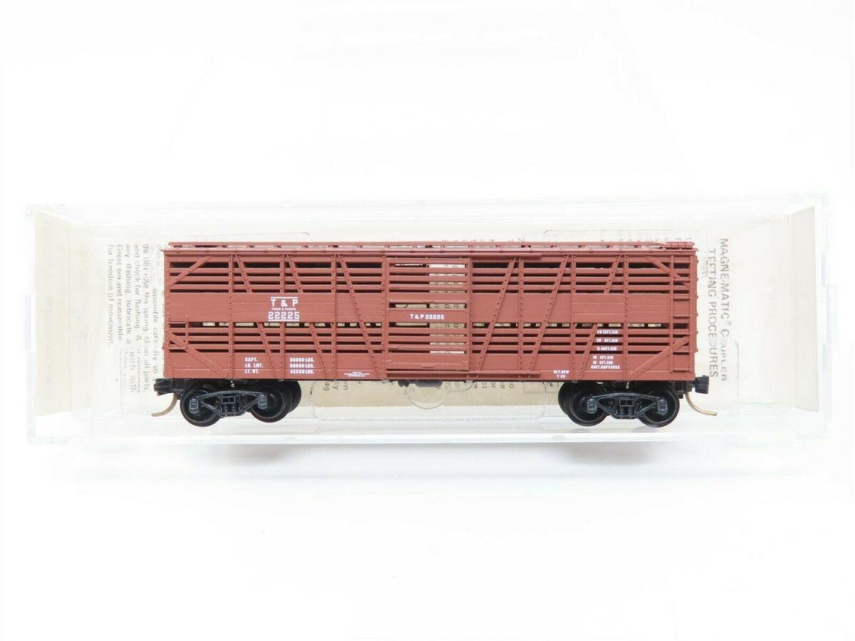Micro-Trains 03500110 N Scale Texas & Pacific 40' Despatch Stockcar #22225 LN/Box
