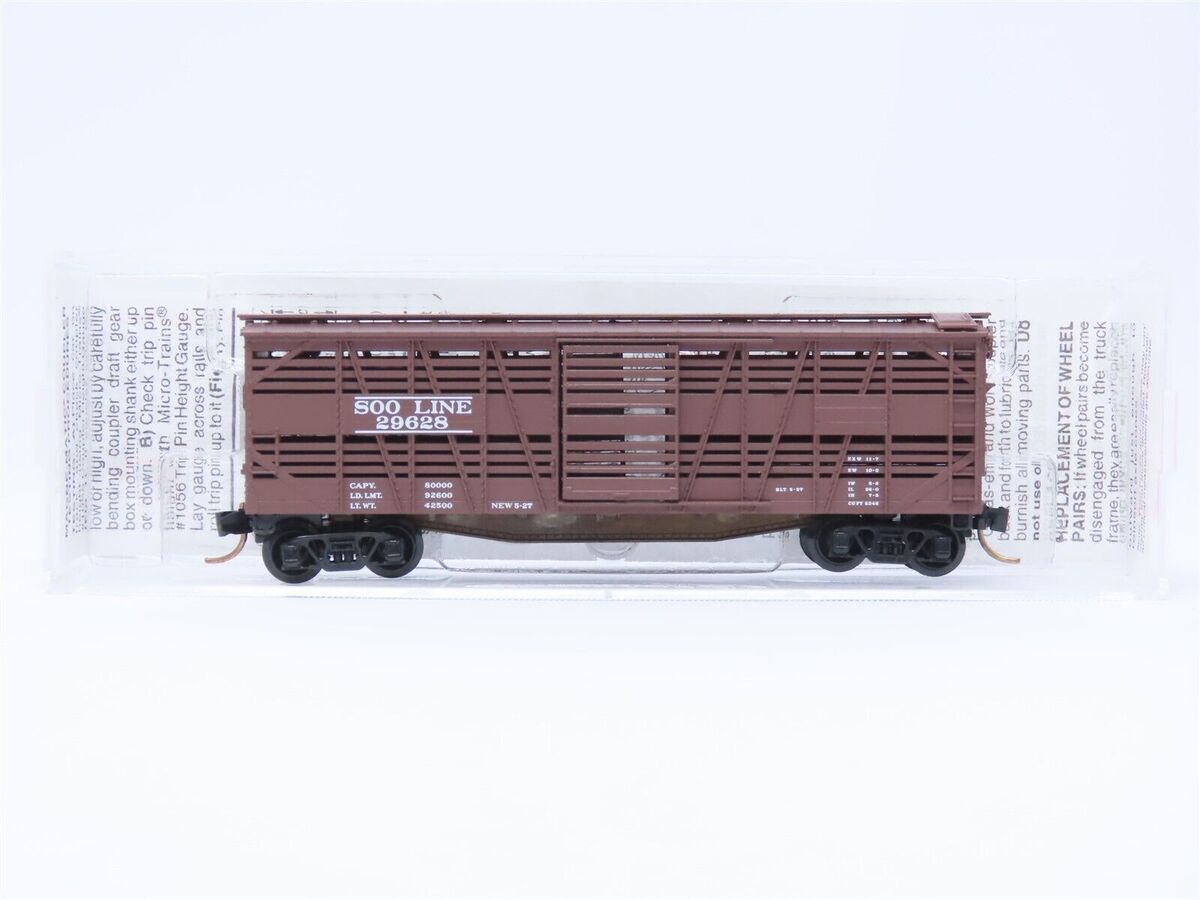 Micro-Trains 03500140 N Soo Line 40' Despatch Stock Car #29628 LN/Box