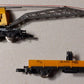 Marklin 8657 Z German Federal Railroad DB Low Side Car & Crane Car