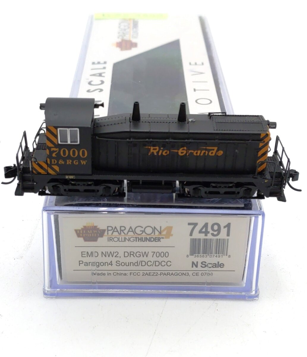Broadway Limited 7491 N DRGW EMD NW2 Diesel Locomotive Sound/DC/DCC #7000