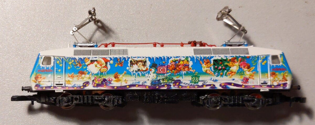 Marklin 88531 Z Scale DB Christmas Locomotive Electric Locomotive LN/Box