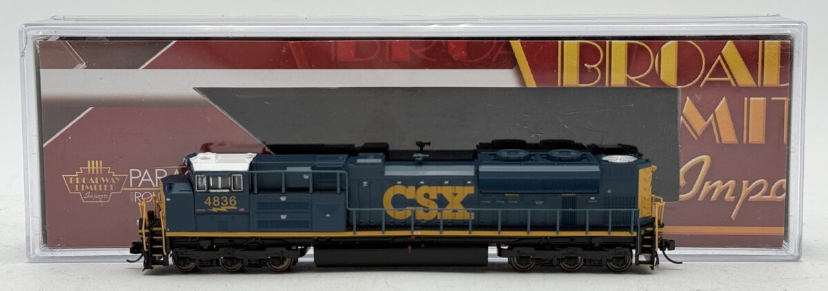 Broadway Limited 6296 N CSX EMD SD70ACe Diesel Locomotive Sound/DC/DCC #4836