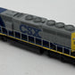 Broadway Limited 6197 N CSX EMD SD40-2 Diesel Locomotive with DCC/Sound #8199