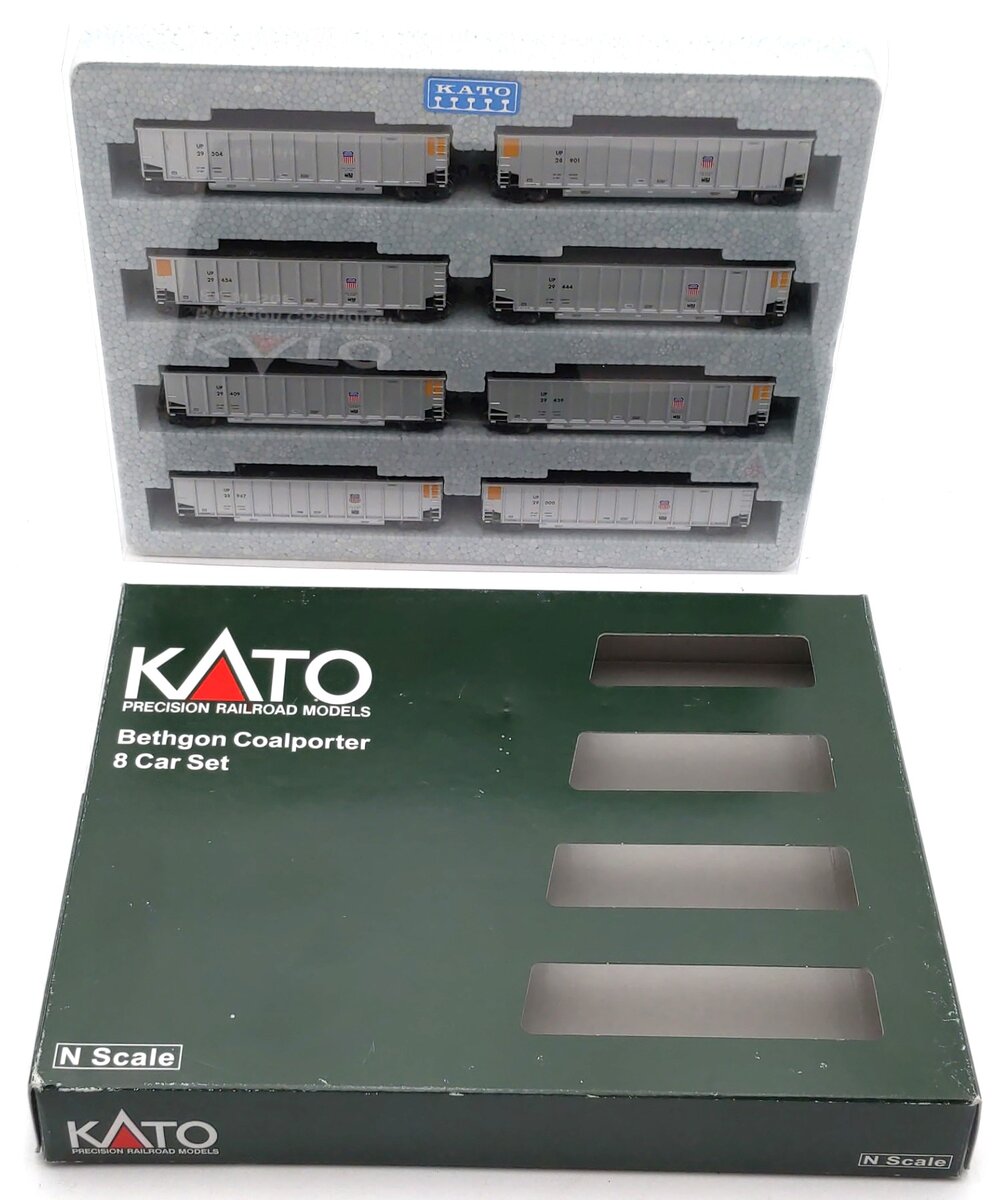 Kato 106-4626 N Union Pacific BethGon Coalporter with Load (Set of 8)