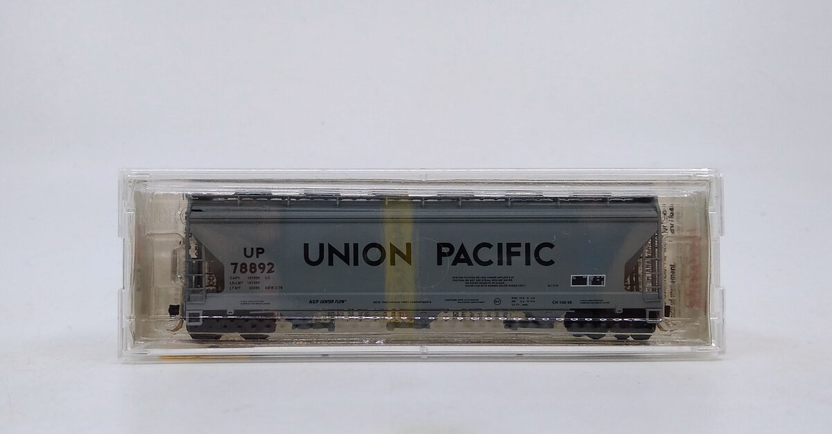 Micro-Trains 09300010 N Union Pacific 3-Bay ACF Centerflow Covered Hopper #78892 LN/Box