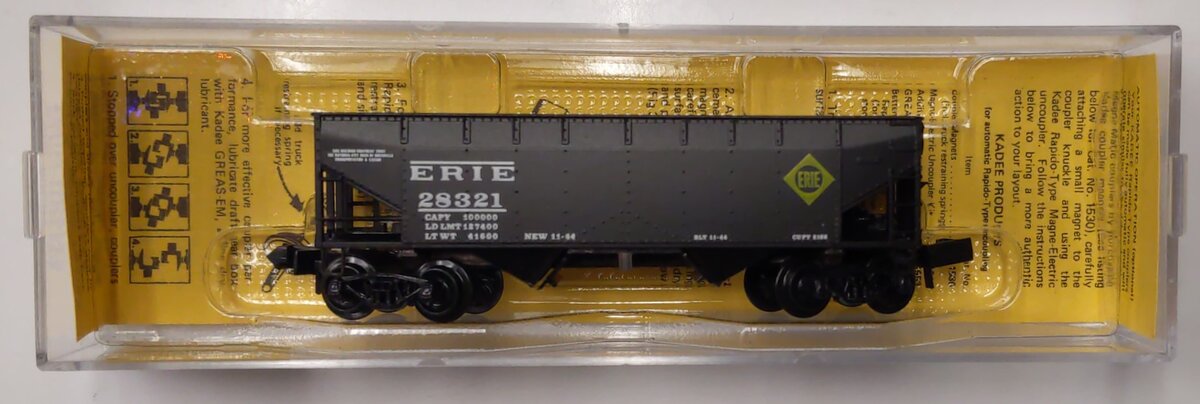 Micro-Trains 55041 N Erie 33' Twin Bay Offset Side Hopper #28321