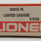 Lionel 6-9163 O Gauge AT&SF N5C Lighted Porthole Caboose LN/Box