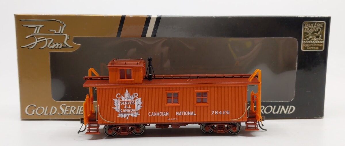 True Line Trains 301014 HO Canadian National Caboose #78426 LN/Box