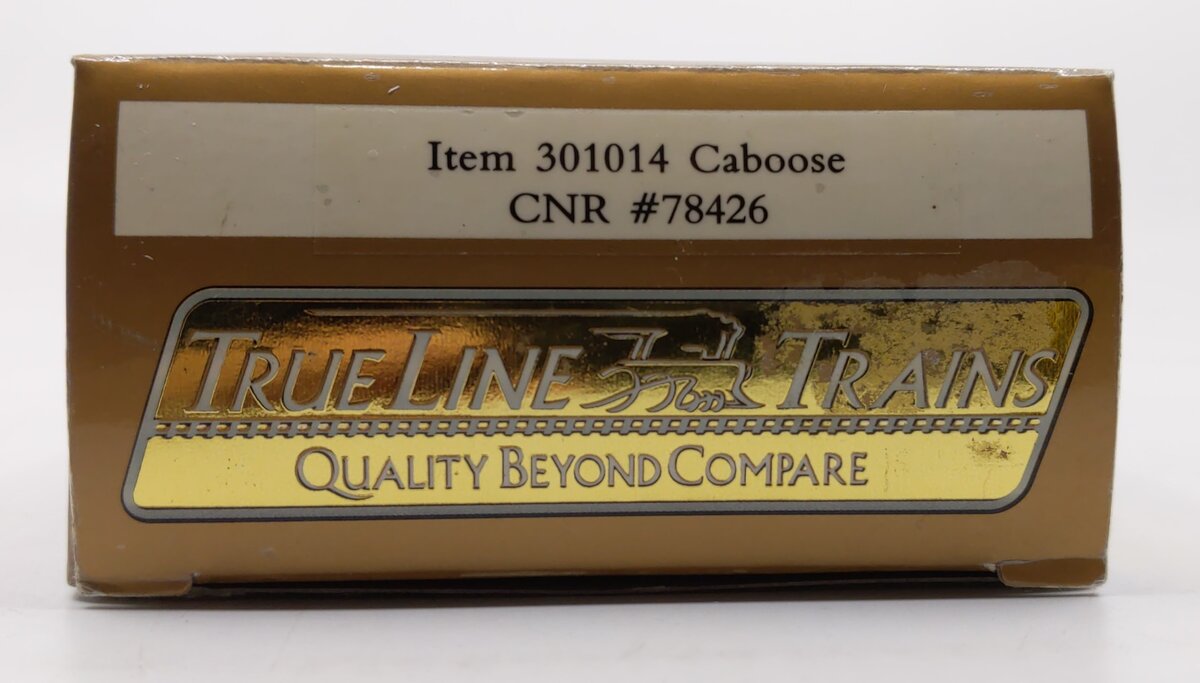 True Line Trains 301014 HO Canadian National Caboose #78426 LN/Box