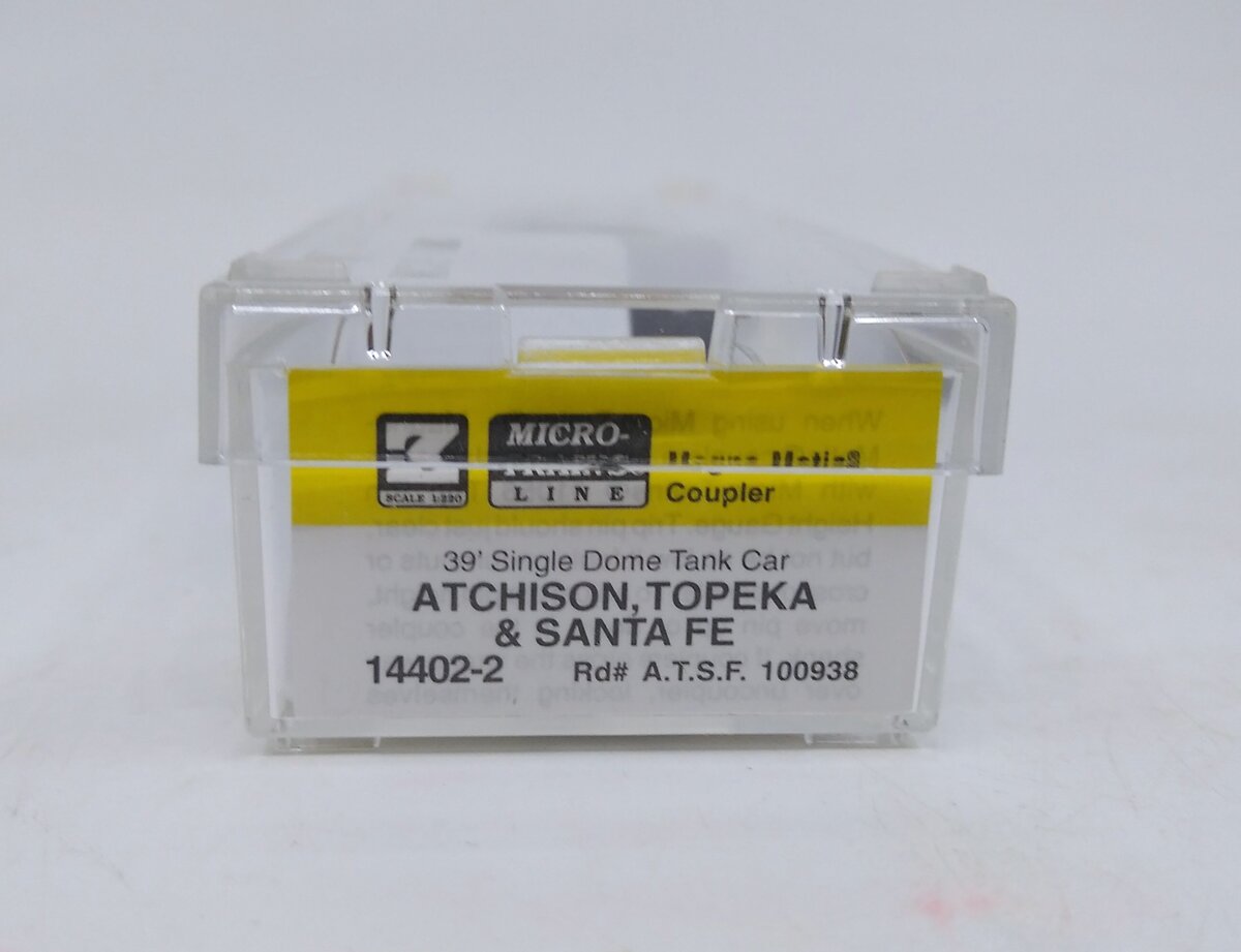 Micro-Trains 14402-2 Z ATSF Single Dome Tank Car #100938 LN/Box