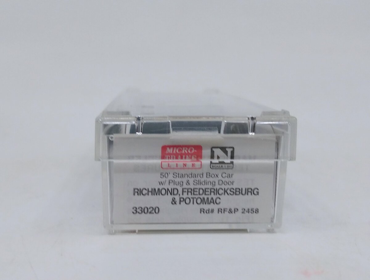 Micro-Trains 03300020 N Richmond F&Potomac 50' Standard Boxcar #2458