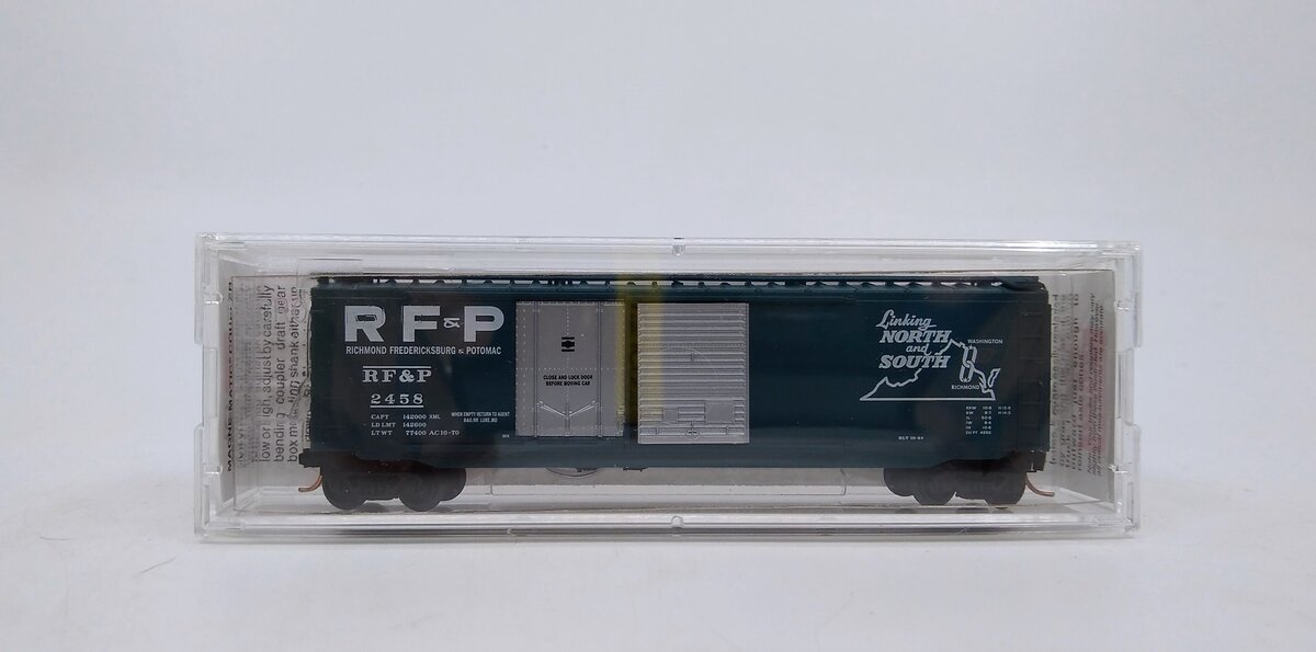 Micro-Trains 03300020 N Richmond F&Potomac 50' Standard Boxcar #2458
